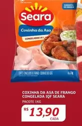 Oferta de Seara - Coxinha Da Asa De Frango Congelada Iqf por R$13,9 em Assaí Atacadista