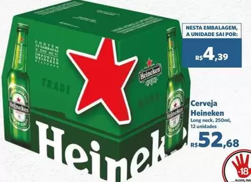 Oferta de Heineken - Cerveja por R$4,39 em Sam's Club