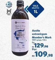 Oferta de Vale - Azeite Extravirgem por R$109,98 em Sam's Club