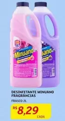 Oferta de Minuano - Desinfetante por R$8,29 em Assaí Atacadista