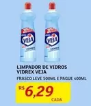 Oferta de Veja - Limpador De Vidros por R$6,29 em Assaí Atacadista