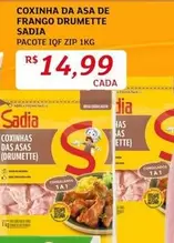 Oferta de Sadia - Coxinha Da Asa De Frango Drumette por R$14,99 em Assaí Atacadista