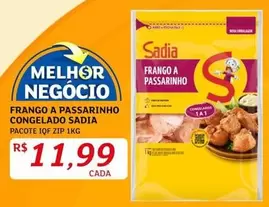 Oferta de Sadia - Frango A Passarinho Congelado por R$11,99 em Assaí Atacadista