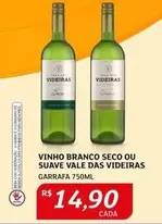 Oferta de Suave - Vinho Branco Seco Ou  Vale Das Videiras por R$14,9 em Assaí Atacadista