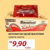 Oferta de Bucatinni - Ketchup Em Sache por R$9,9 em Assaí Atacadista