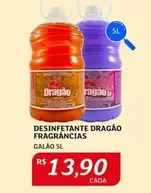 Oferta de Dragão - Desinfetante Fragrâncias por R$13,9 em Assaí Atacadista