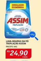 Oferta de Assim - Lava-Roupas Em Pó Triplação por R$24,9 em Assaí Atacadista