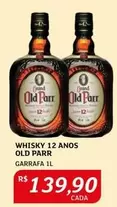 Oferta de Old Parr - Whisky 12 Anos por R$139,9 em Assaí Atacadista