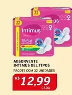 Oferta de Intimus - Absorvente Gel Tipos por R$12,99 em Assaí Atacadista