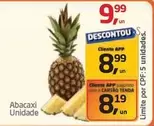 Oferta de Abacaxi por R$9,99 em Tenda Atacado