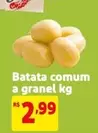 Oferta de A Granel - Batata Comum por R$2,99 em Mercado Extra