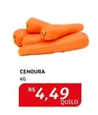 Oferta de Cenoura por R$4,49 em Assaí Atacadista