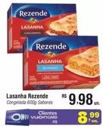 Oferta de Rezende - Lasanha por R$9,98 em Fort Atacadista