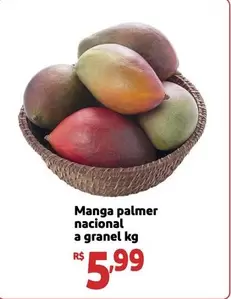 Oferta de Nacional - Manga Palmer Nacional A Granel por R$5,99 em Extra