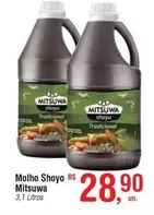 Oferta de Mitsuwa - Molho Shoyo Rs por R$28,9 em Fort Atacadista