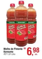 Oferta de Konsumo - Molho De Pimenta por R$6,98 em Fort Atacadista