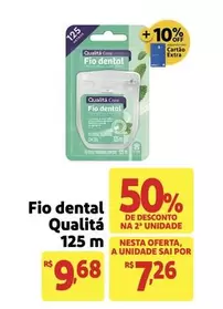 Oferta de Qualitá - Fio Dental por R$9,68 em Extra