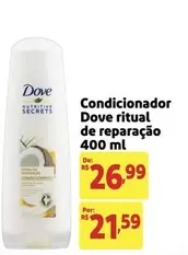 Oferta de Dove - Condicionador De Reparação por R$26,99 em Extra