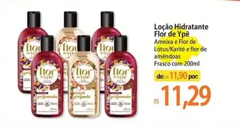 Oferta de Flor - Loção Hidratante  De Ype por R$11,29 em Atacadão