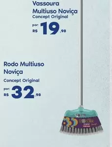 Oferta de Noviça - Rodo Multiuso por R$32,98 em Sam's Club