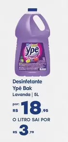 Oferta de Ypê - Desinfetante Bak por R$18,95 em Sam's Club