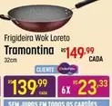 Oferta de Tramontina - Frigideira Wok Loreto por R$149,99 em Super Muffato