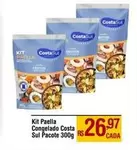 Oferta de Costa sul - Kit Paella Congelado por R$26,97 em Max Atacadista