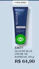 Oferta de Quasar - Blue Creme De Barbear por R$64,9 em O Boticário