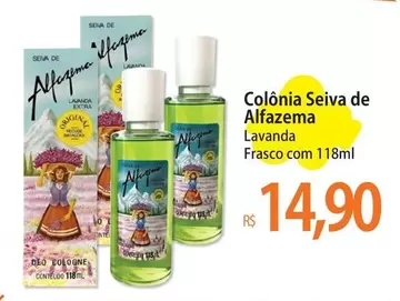 Oferta de De   - Colônia Seiva De Alfazema por R$14,9 em Atacadão