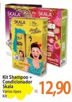 Oferta de Skala - Kit Shampoo + Condicionador por R$12,9 em Atacadão