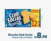 Oferta de Club Social - Biscoito por R$8,98 em Sam's Club