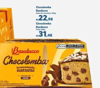 Oferta de Bauducco - Chocolomba por R$31,48 em Sam's Club