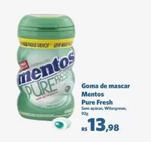Oferta de Mentos - Goma De Mascar Pure Fresh por R$13,98 em Sam's Club