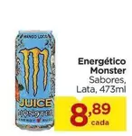 Oferta de Monster - Energético por R$8,89 em Carrefour