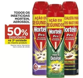 Oferta de Mortein - Todos Os Inseticidas , Aerossol em Carrefour