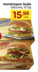 Oferta de Sadia - Hambúrguer por R$15,98 em Carrefour