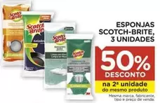 Oferta de Scotch Brite - Esponjas, 3 Unidades em Carrefour