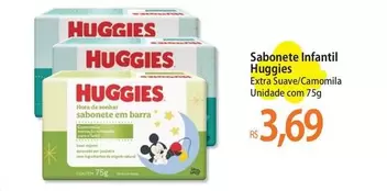 Oferta de Huggies - Sabonete Infantil por R$3,69 em Atacadão