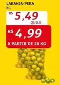 Oferta de De   - Laranja-pera por R$5,49 em Assaí Atacadista