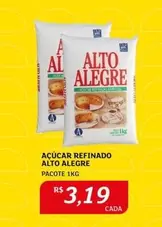 Oferta de Alto Alegre - Açúcar Refinado por R$3,19 em Assaí Atacadista