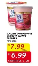 Oferta de Batavo - Iogurte Com Pedaços De Fruta por R$7,99 em Assaí Atacadista