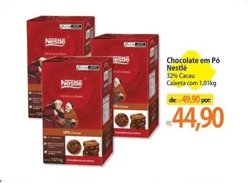 Oferta de Nestlé - Chocolate Em Pó por R$44,9 em Atacadão