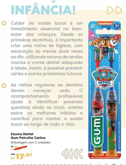 Oferta de Essencial - Escova Dental por R$17,87 em Sam's Club