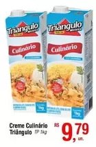 Oferta de Triângulo - Creme Culinário por R$9,79 em Fort Atacadista