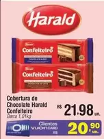 Oferta de Harald - Cobertura De Chocolate Confeiteiro por R$21,98 em Fort Atacadista