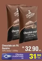 Oferta de Chocolate - Chocolate Em Pó por R$32,9 em Fort Atacadista