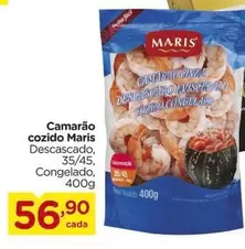 Oferta de Maris - Camarão Cozido por R$56,9 em Carrefour