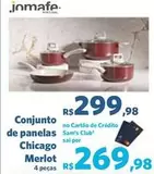 Oferta de Conjunto De Panelas por R$299,98 em Sam's Club