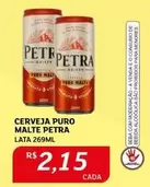 Oferta de Petra - Cerveja Puro Malte por R$2,15 em Assaí Atacadista