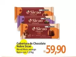 Oferta de Chocolate - Cobertura De Chocolate Nobre por R$59,9 em Atacadão